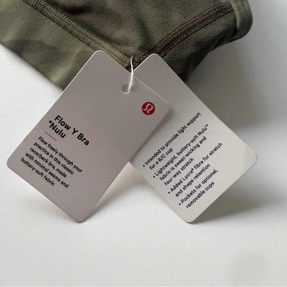 NWT Lululemon Flow Y Bra *Nulu Padded Bra - Picture 4 of 4